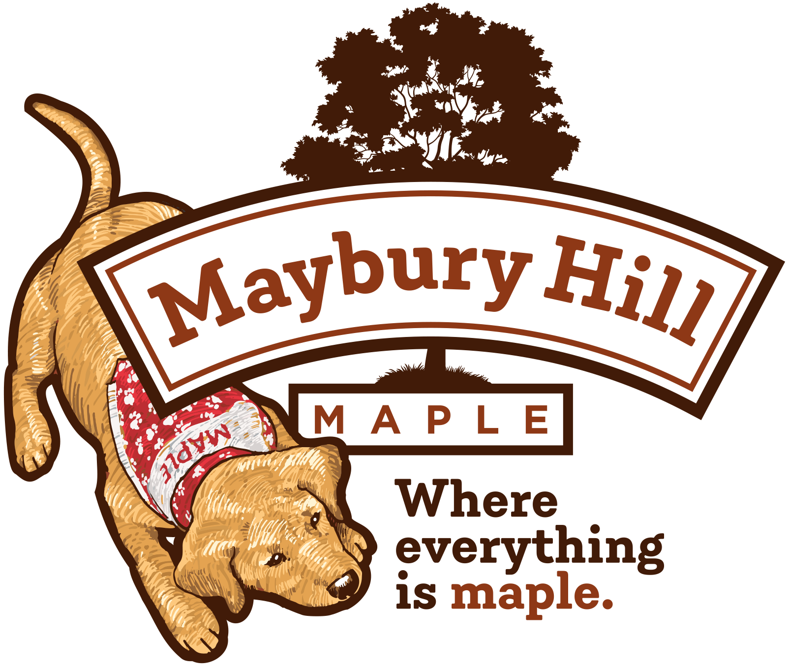 Maybury Hill Maple logo